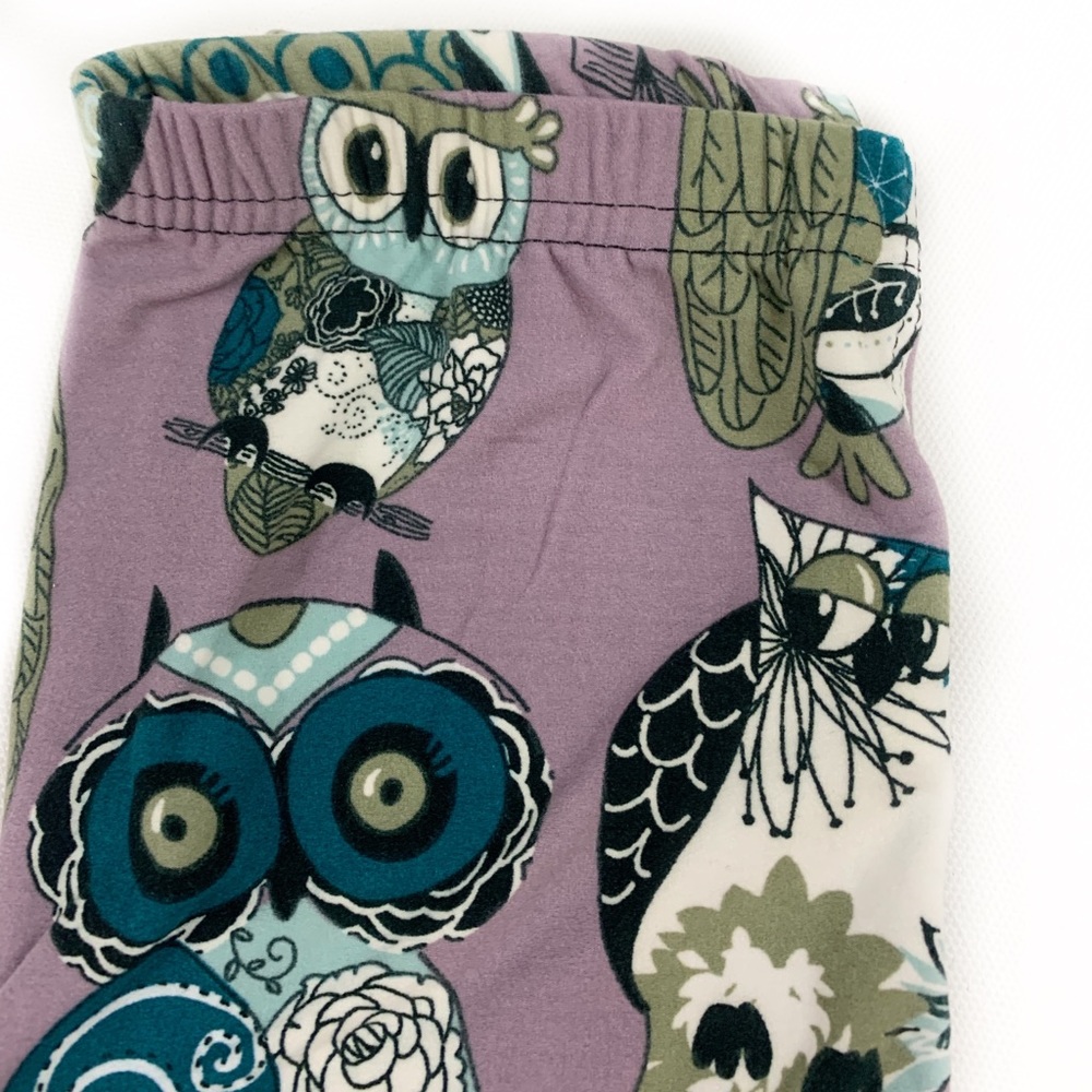 Kids Owl Buttery Soft Leggings S/M and L/XL - Picture 3 of 3